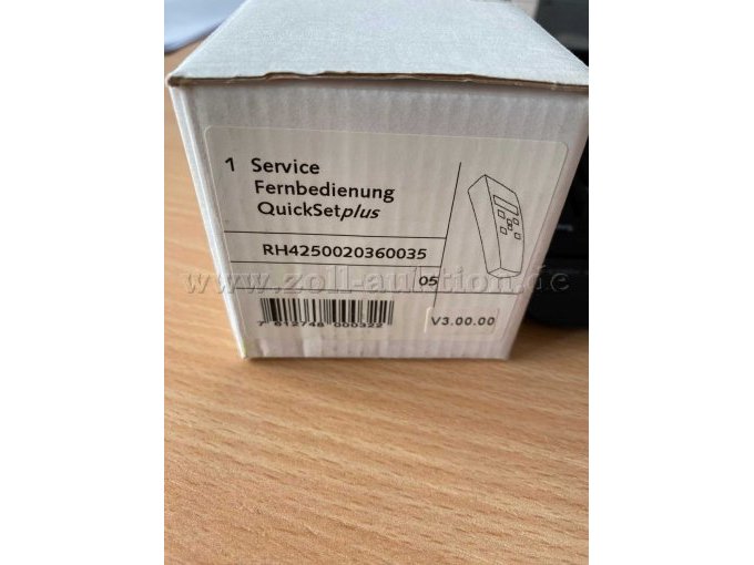 Originalverpackung der Service Fernbedienung