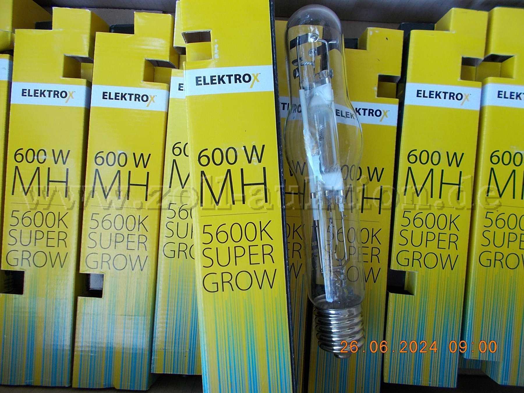 Electrox 600W MH 56000k