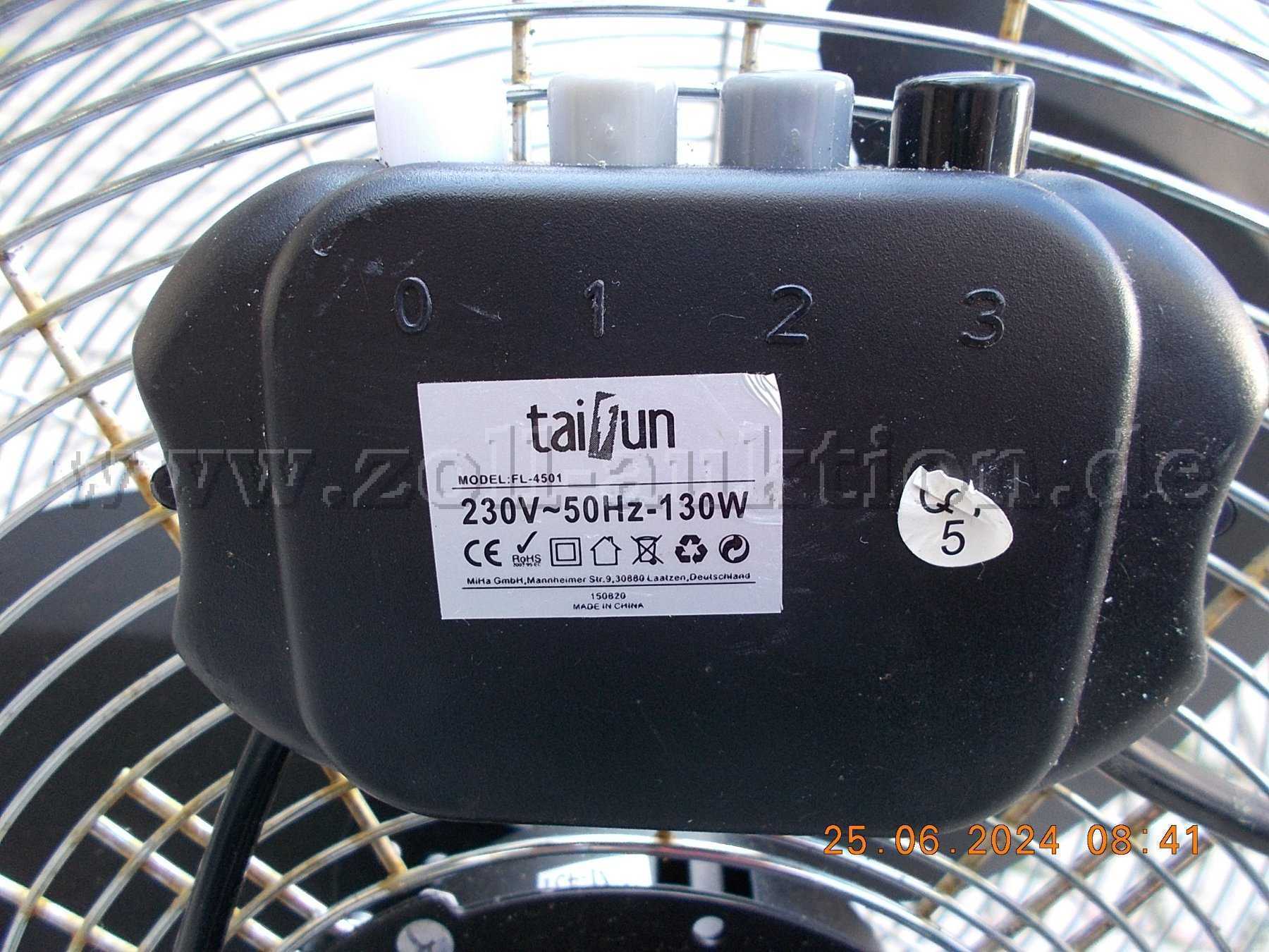 10x Taifun Ventilator