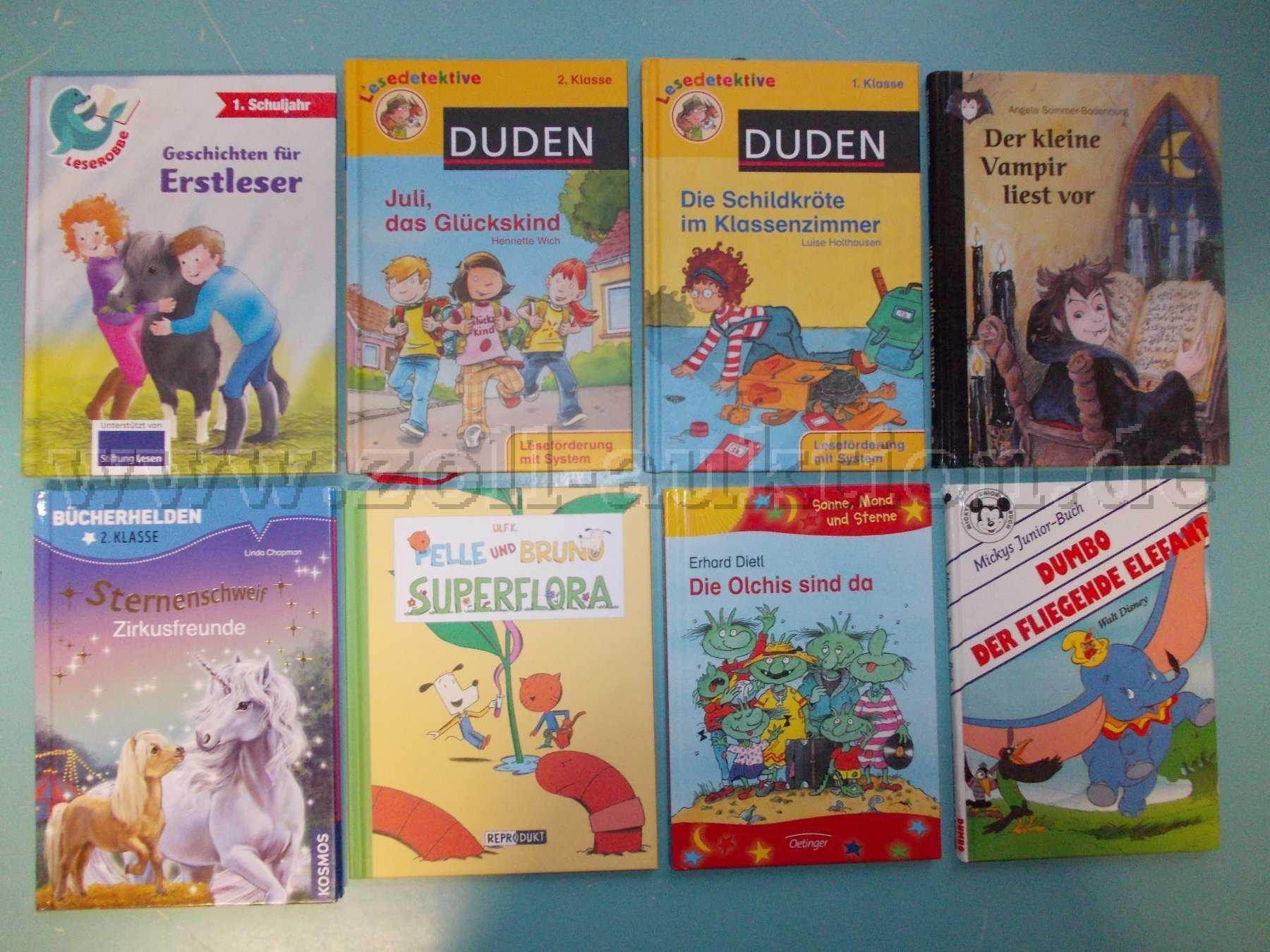 18 Kinderbücher + 4 Hefte