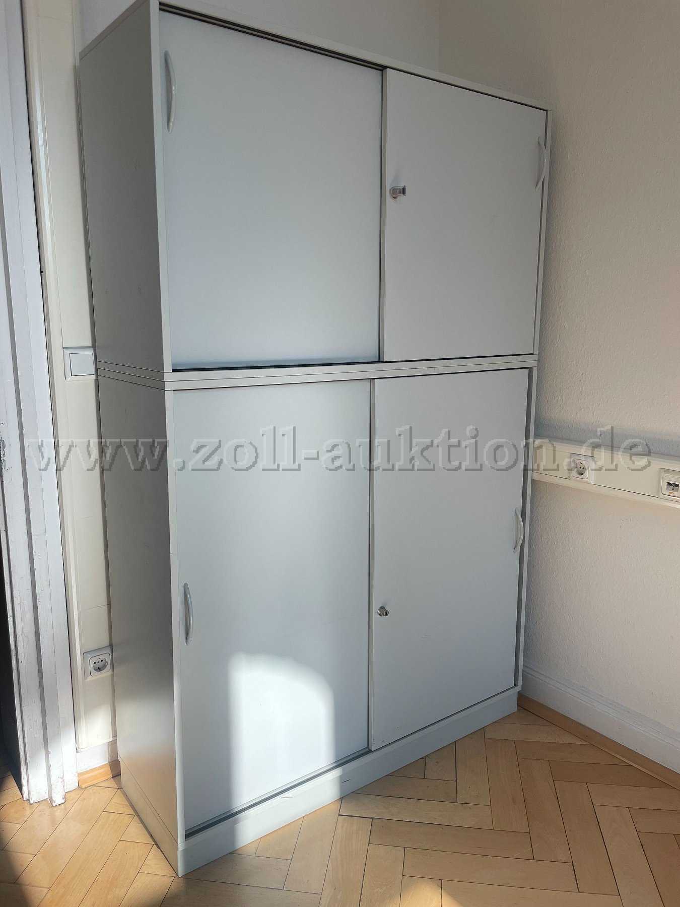 1 Aktenschrank, zweiteilig (REISS) gebraucht