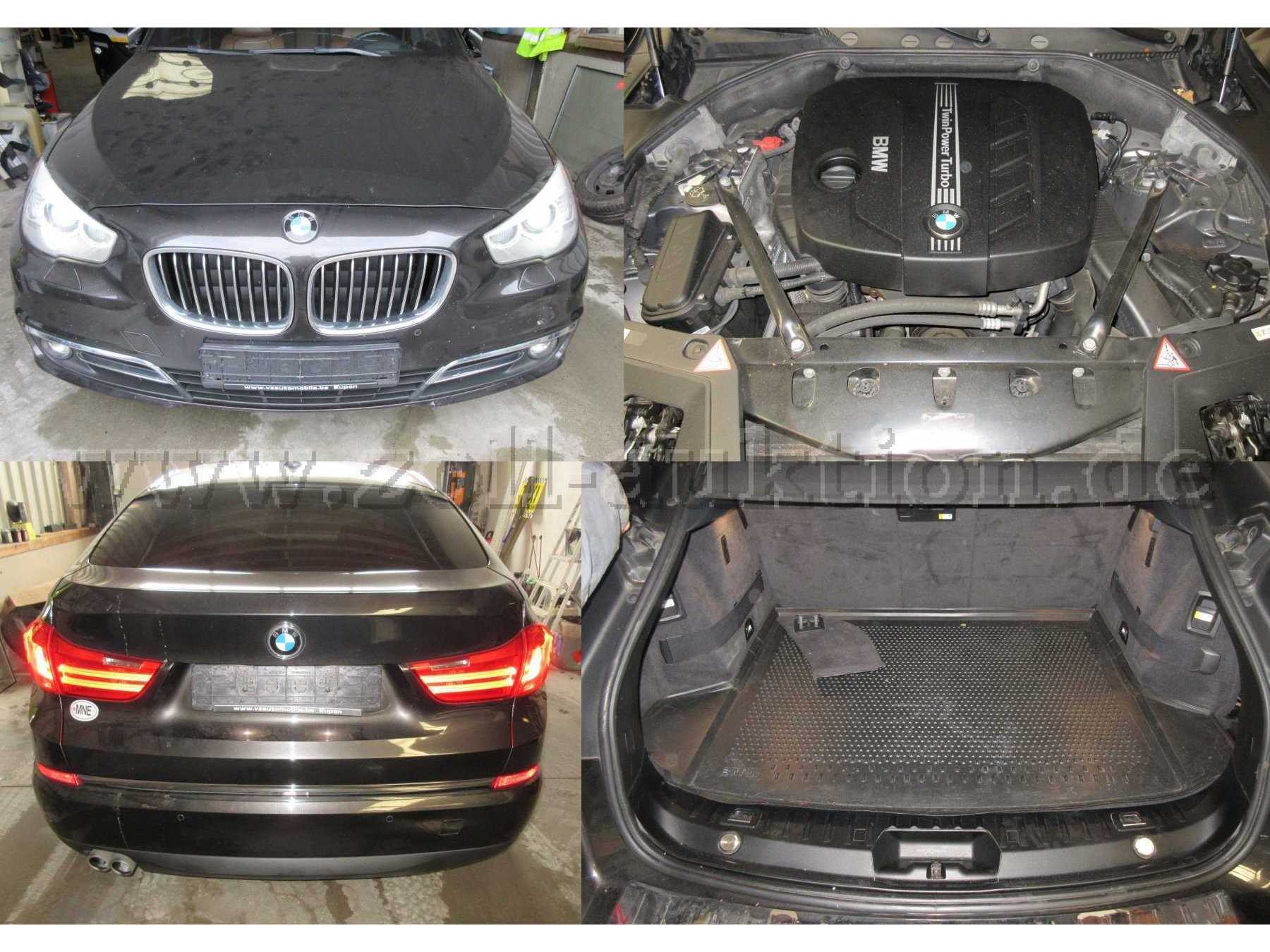 BMW 520D GT - Front-Heck - Motor-und Kofferraum