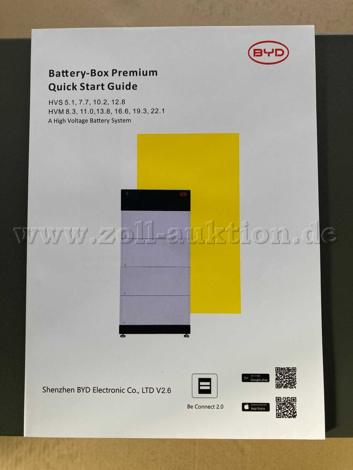 1 BYD Battery Box Premium Quick Start Guide