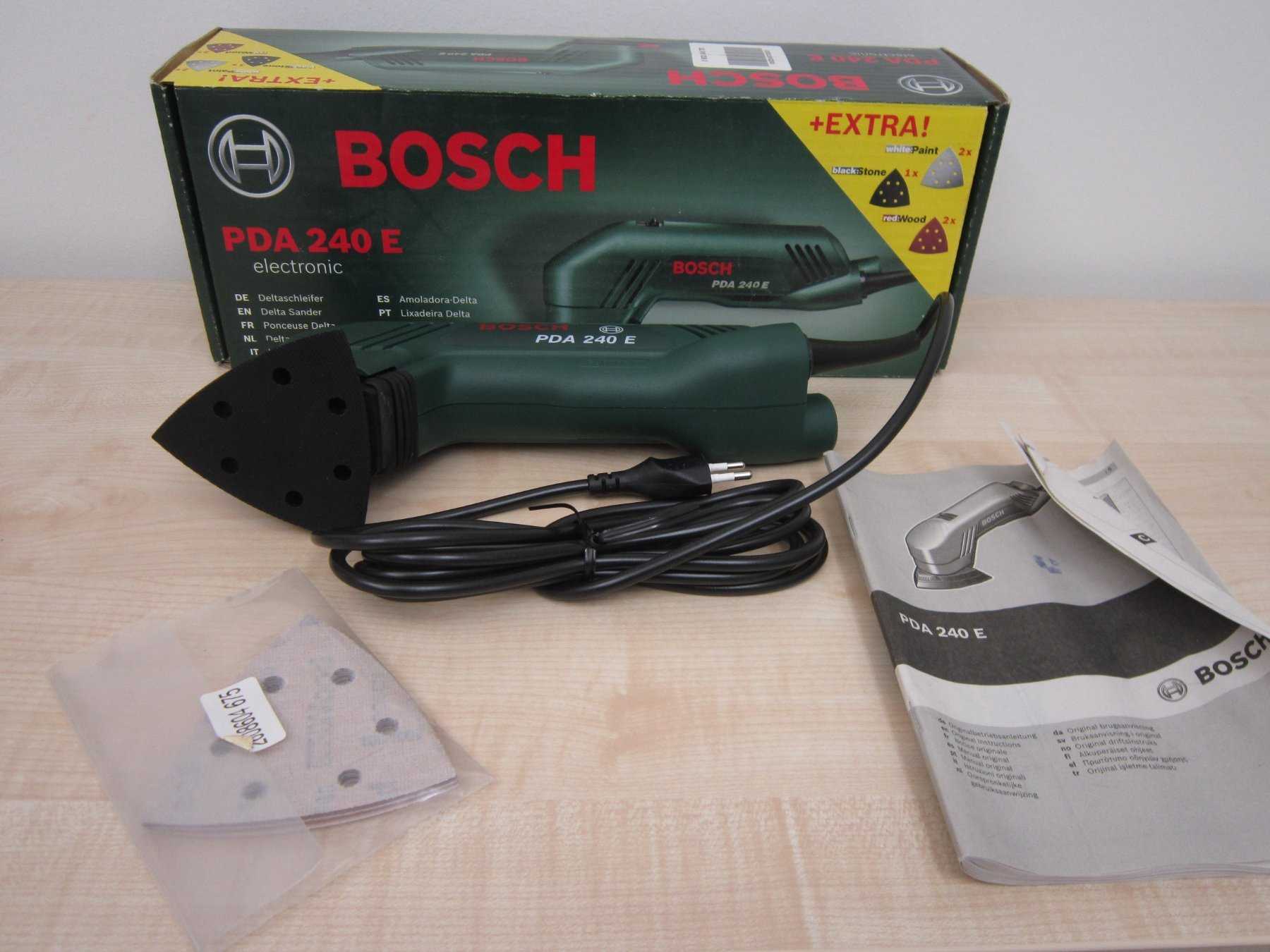 1 Bosch Deltaschleifer PDA240E