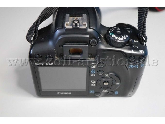 Canon EOS 1000D  Ansicht Display