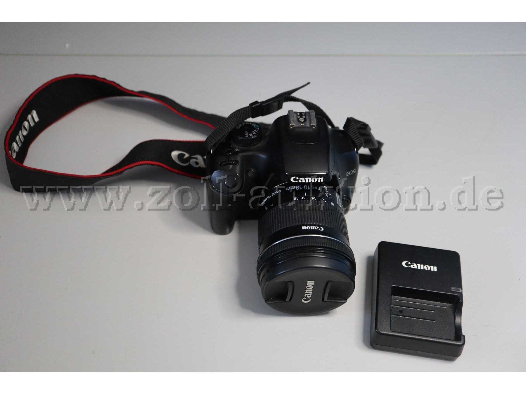 Canon EOS 1000D und Ladegerät