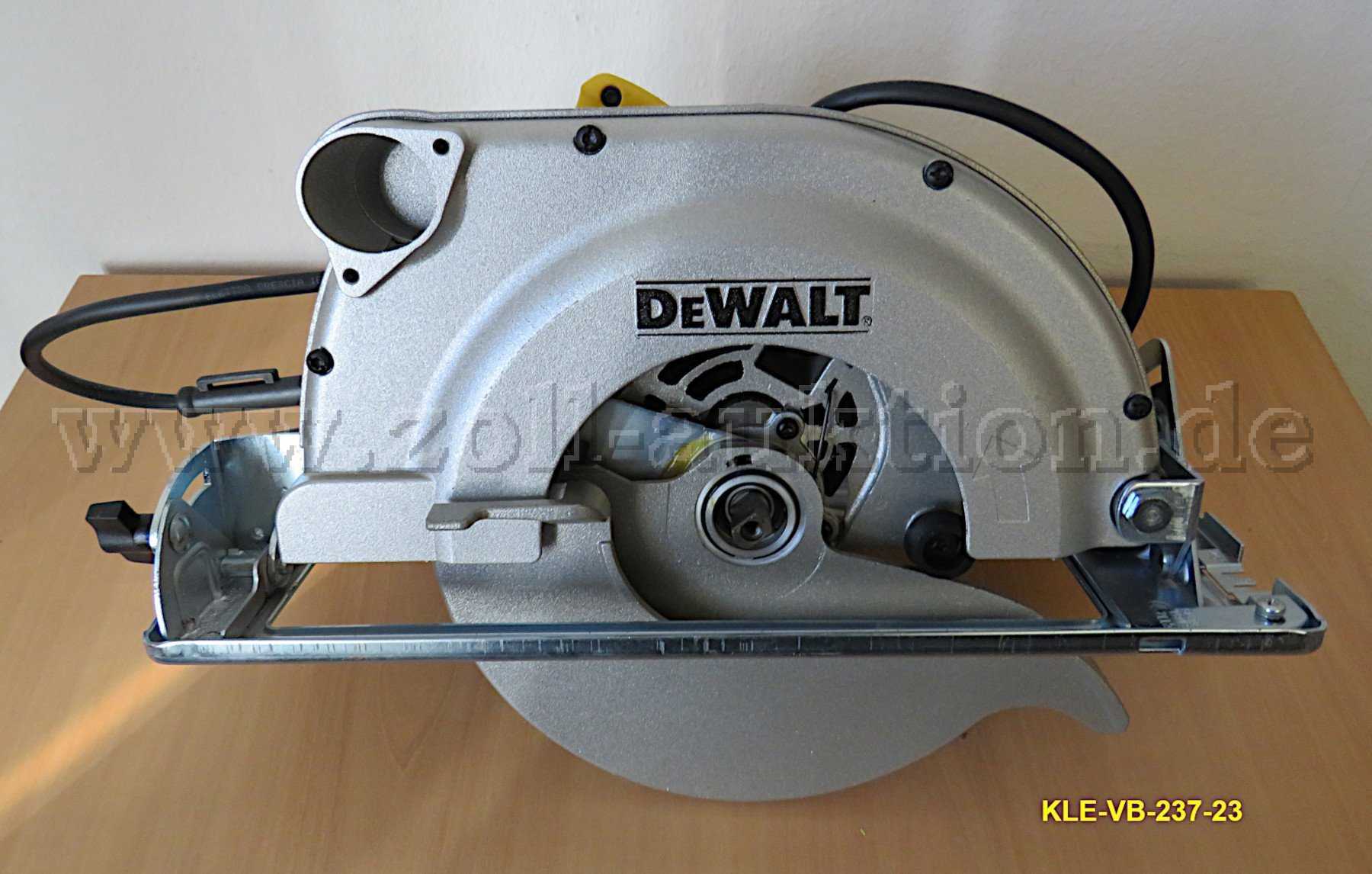 1 DEWALT Handkreissäge D23700-QS