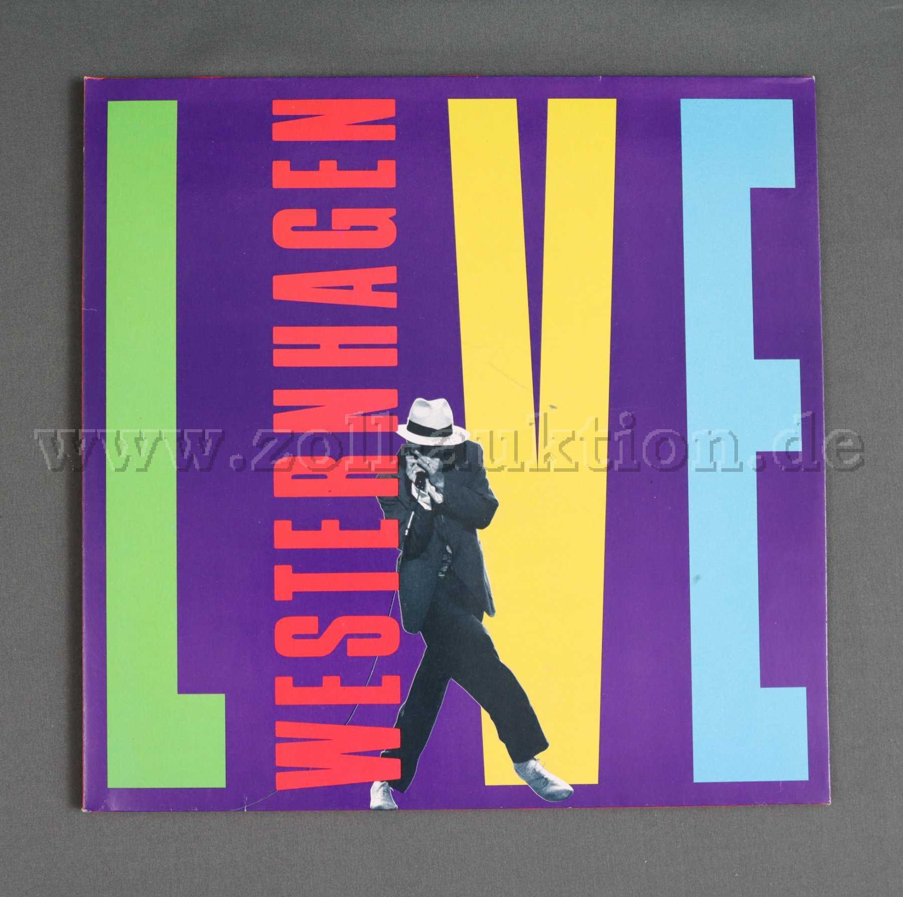 1 Doppel LP Westernhagen "Live"