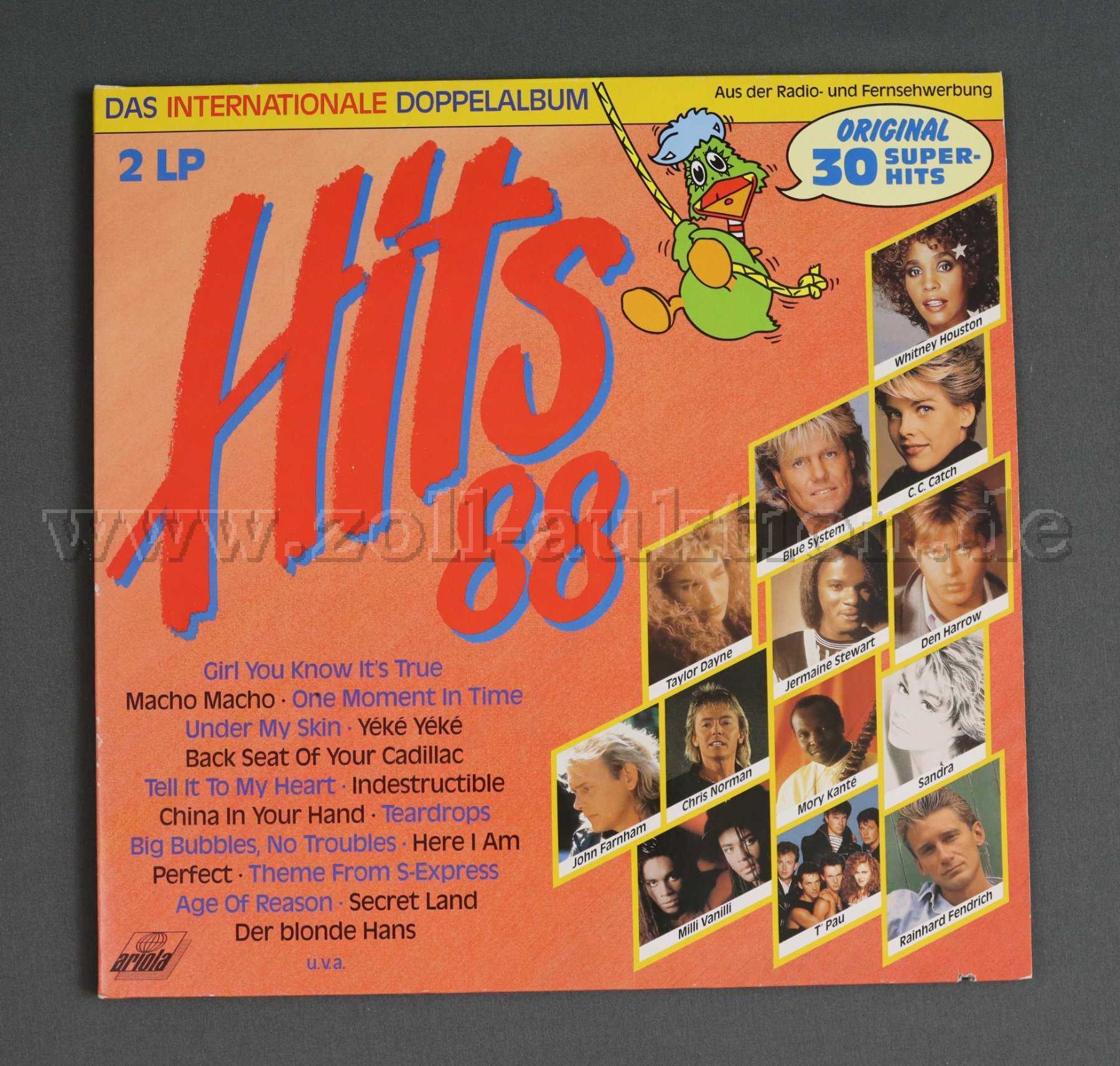 1 Doppelalbum Various Hits 88