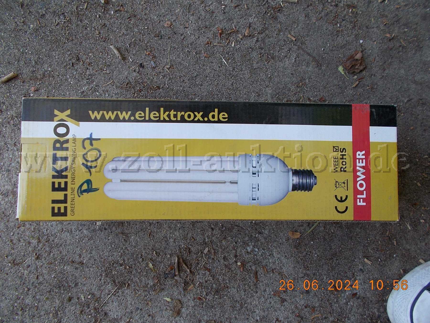 1x Elektrox Flower 2700K CFL-125W