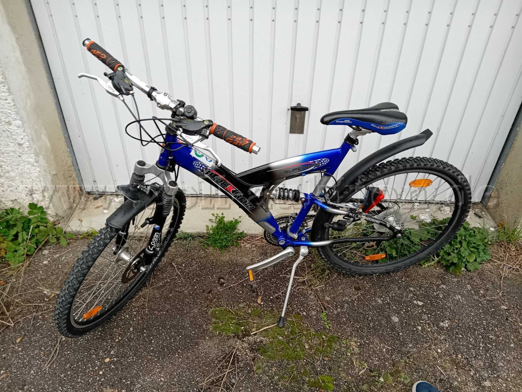 1 Fahrrad "Black Rain" - 26 Zoll