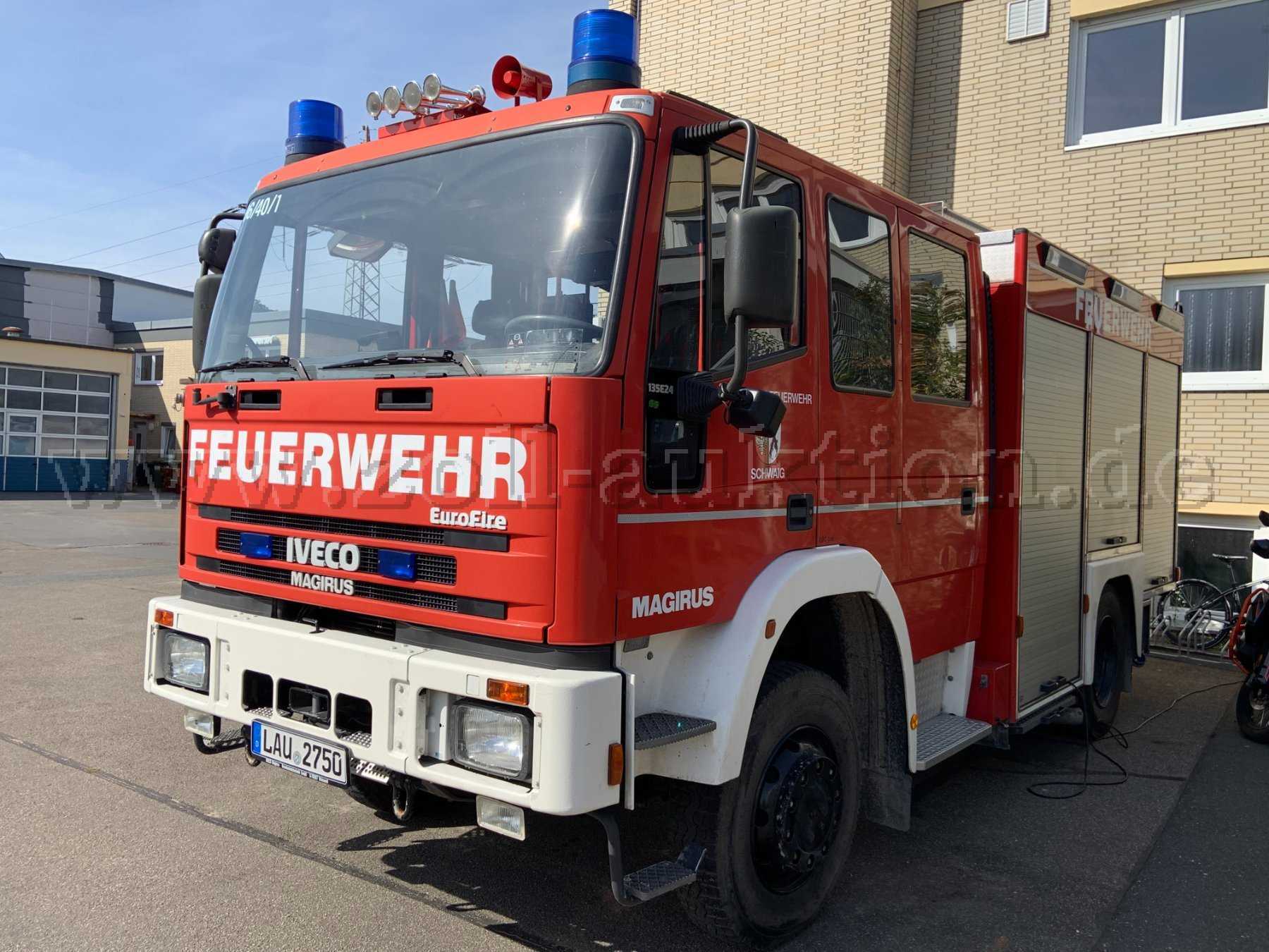 1 Feuerwehrauto LF 16/12; IVECO, Aufbau Magirus