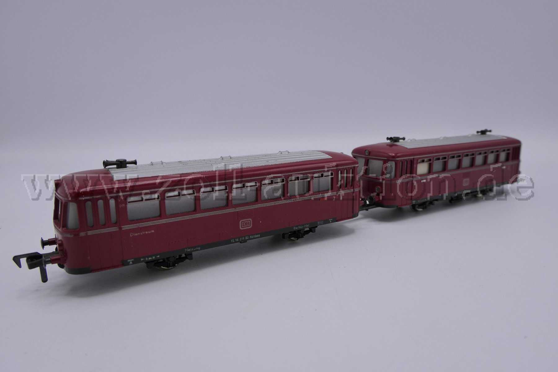 1 "Fleischmann" Modell-Lokomotive Nr. 11/1255, Schienenbus / Spur H0