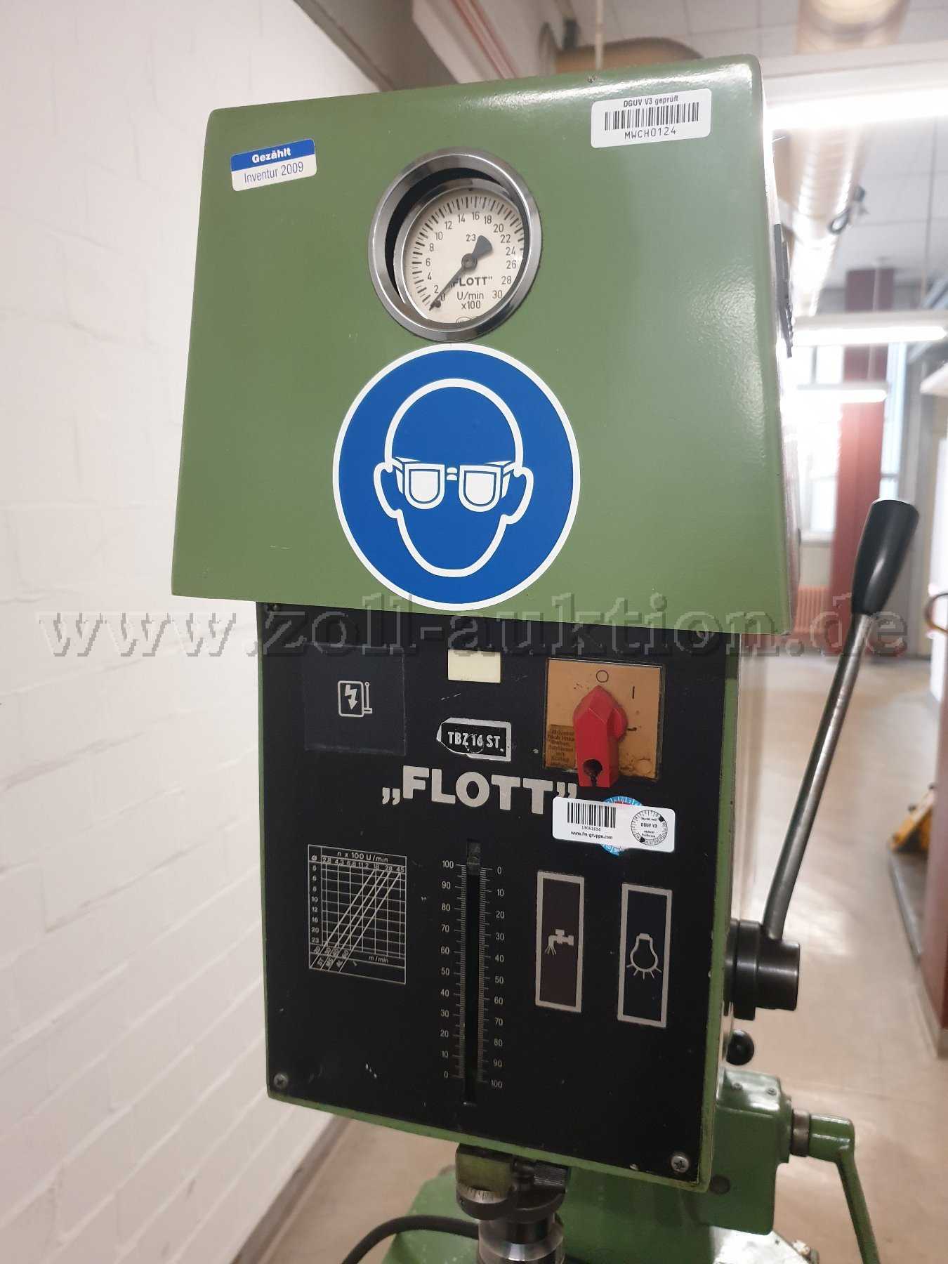 1 Flott Säulenbohrmaschine TBZ 16 ST