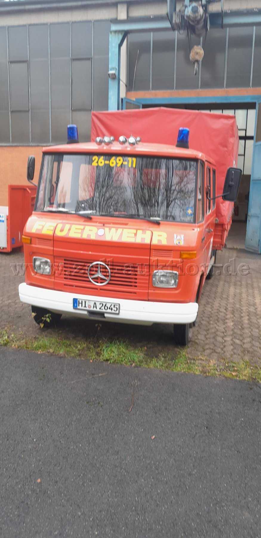 Zoll-Auktion - 1 GW-L Mercedes Benz L 508 - Feuerwehr (ID 891131)