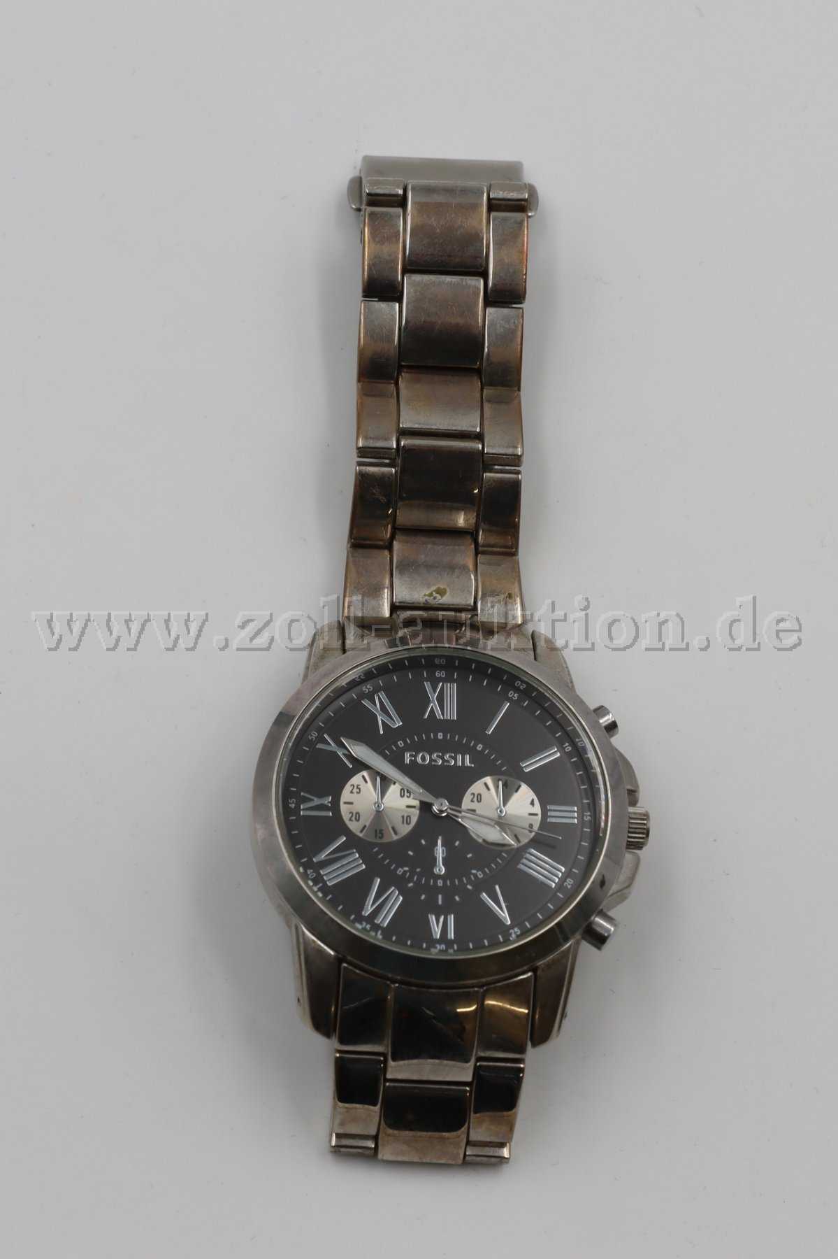 1 Herrenarmbanduhr "Fossil"