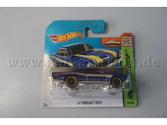 Hot Wheels Modellauto "´67 Pontiac GTO" Gesamtansicht in OVP