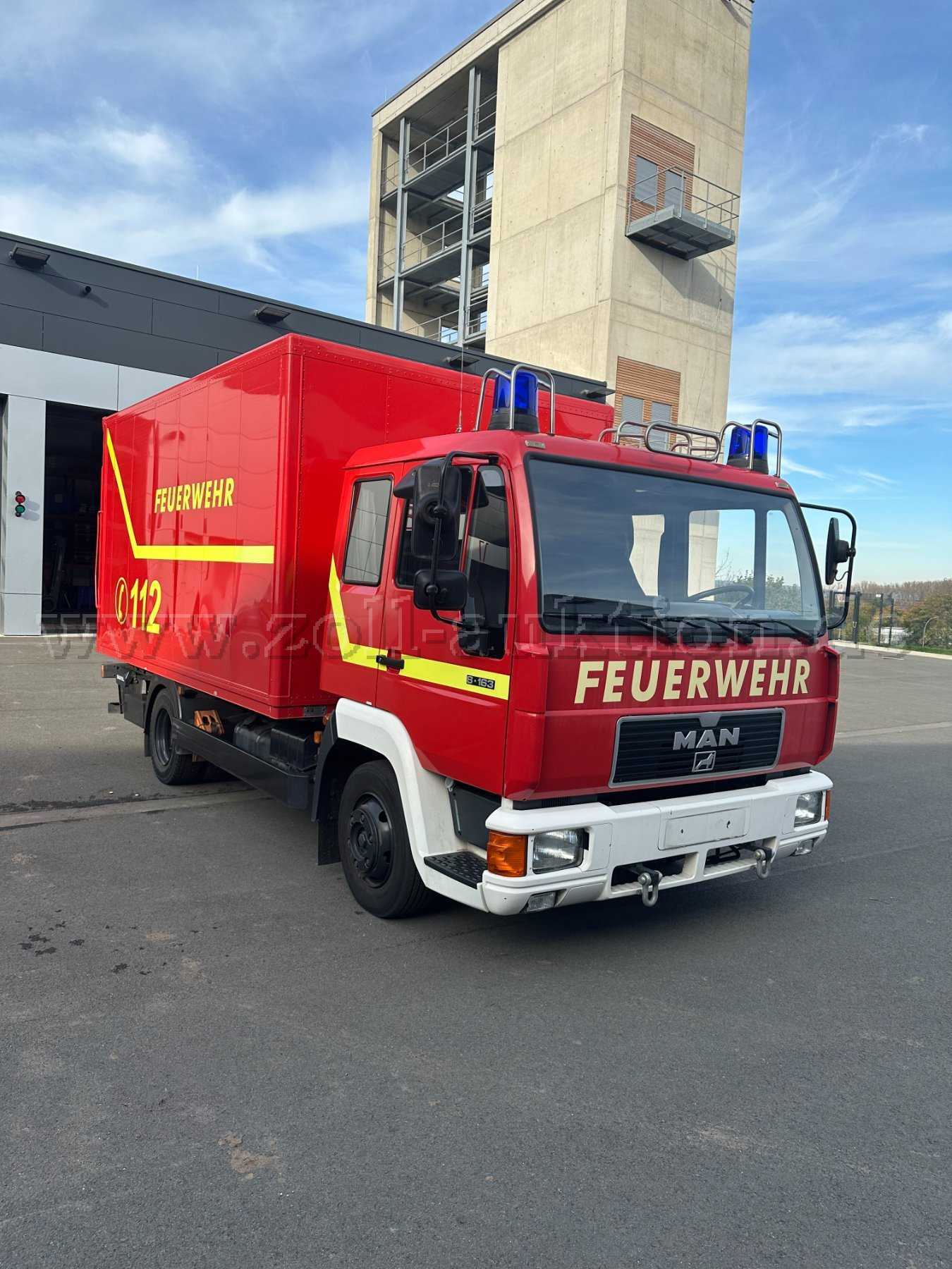 1 LKW, MAN L2000 Kofferaufbau, Gerätewagen