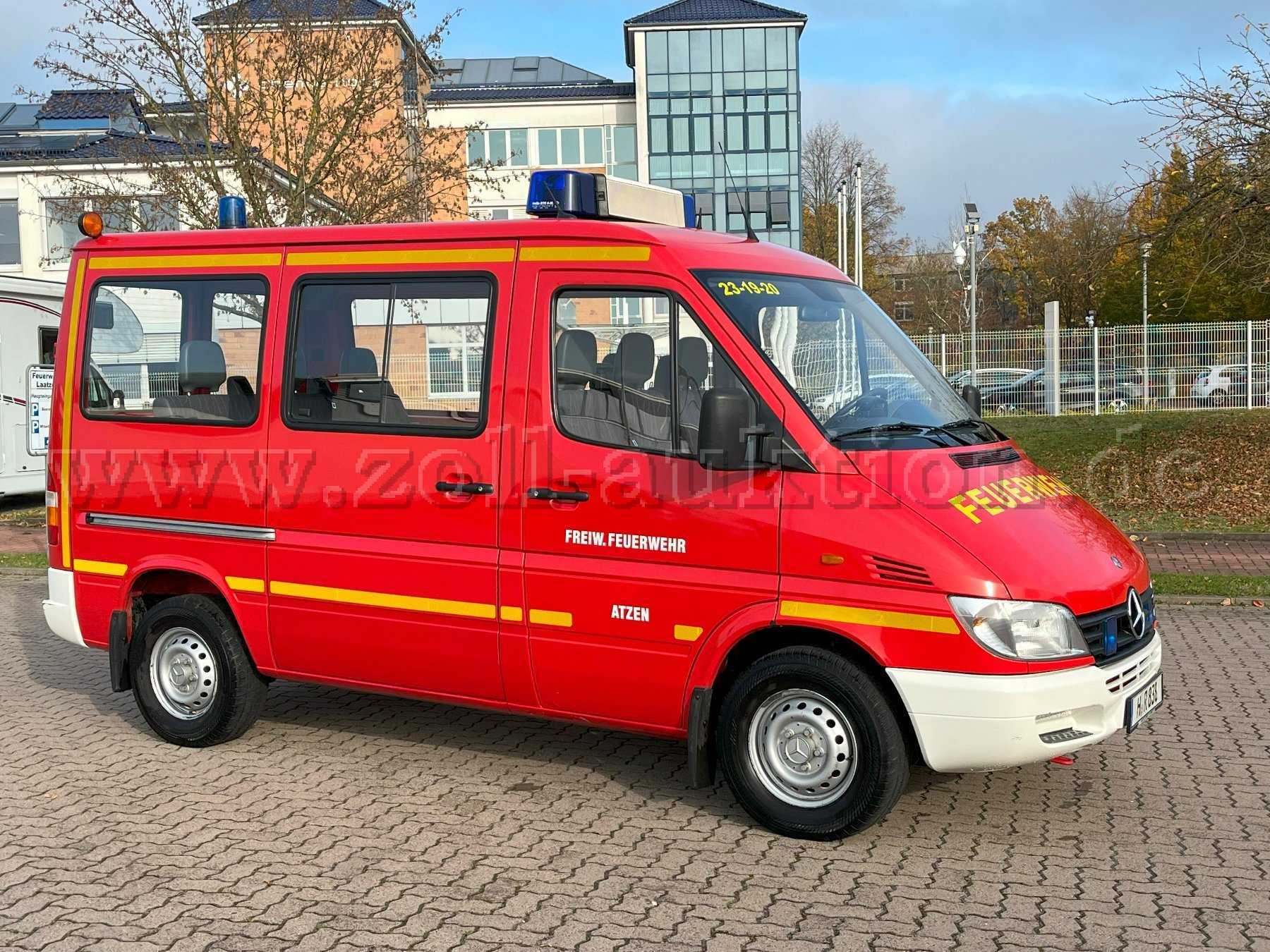 1 Mannschaftstransportwagen (MTW), MB Sprinter, SO.KFZ Feuerwehrfahrzeug