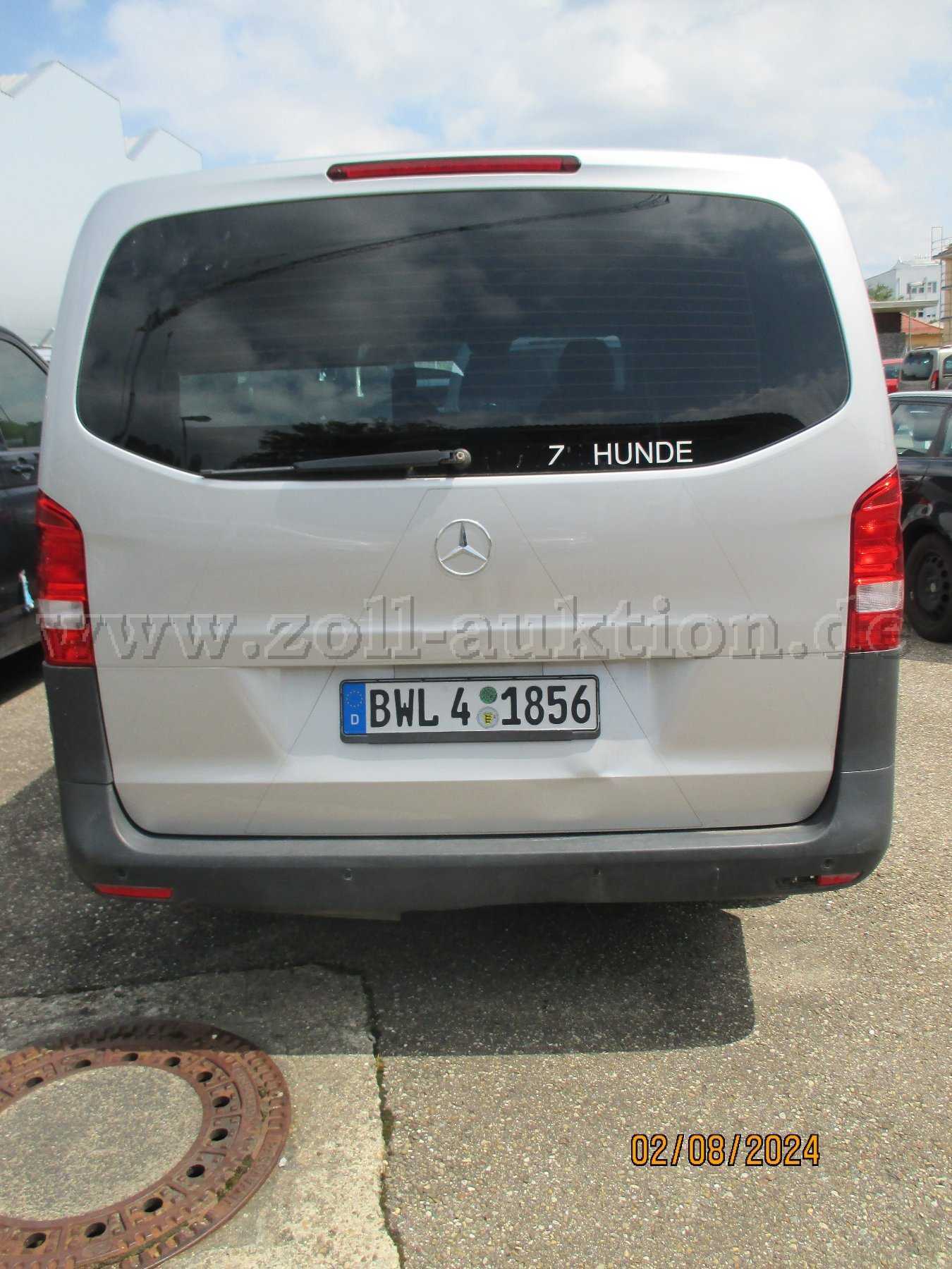 Zoll Auktion Mercedes Benz Vito Cdi W Unfallschaden Id