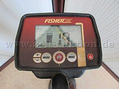 Fisher F22 - Display eingeschaltet