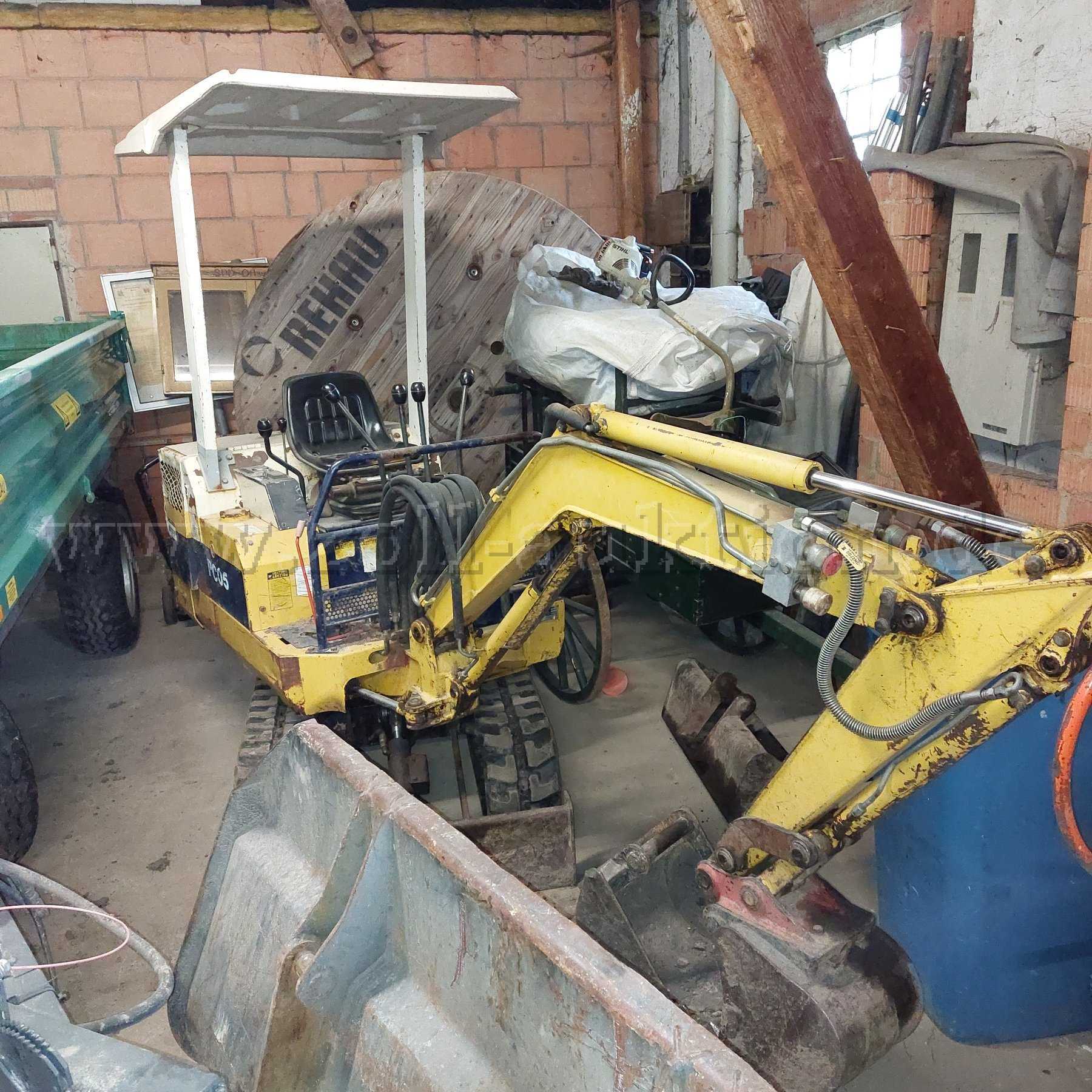 1 Minibagger Komatsu PC 05