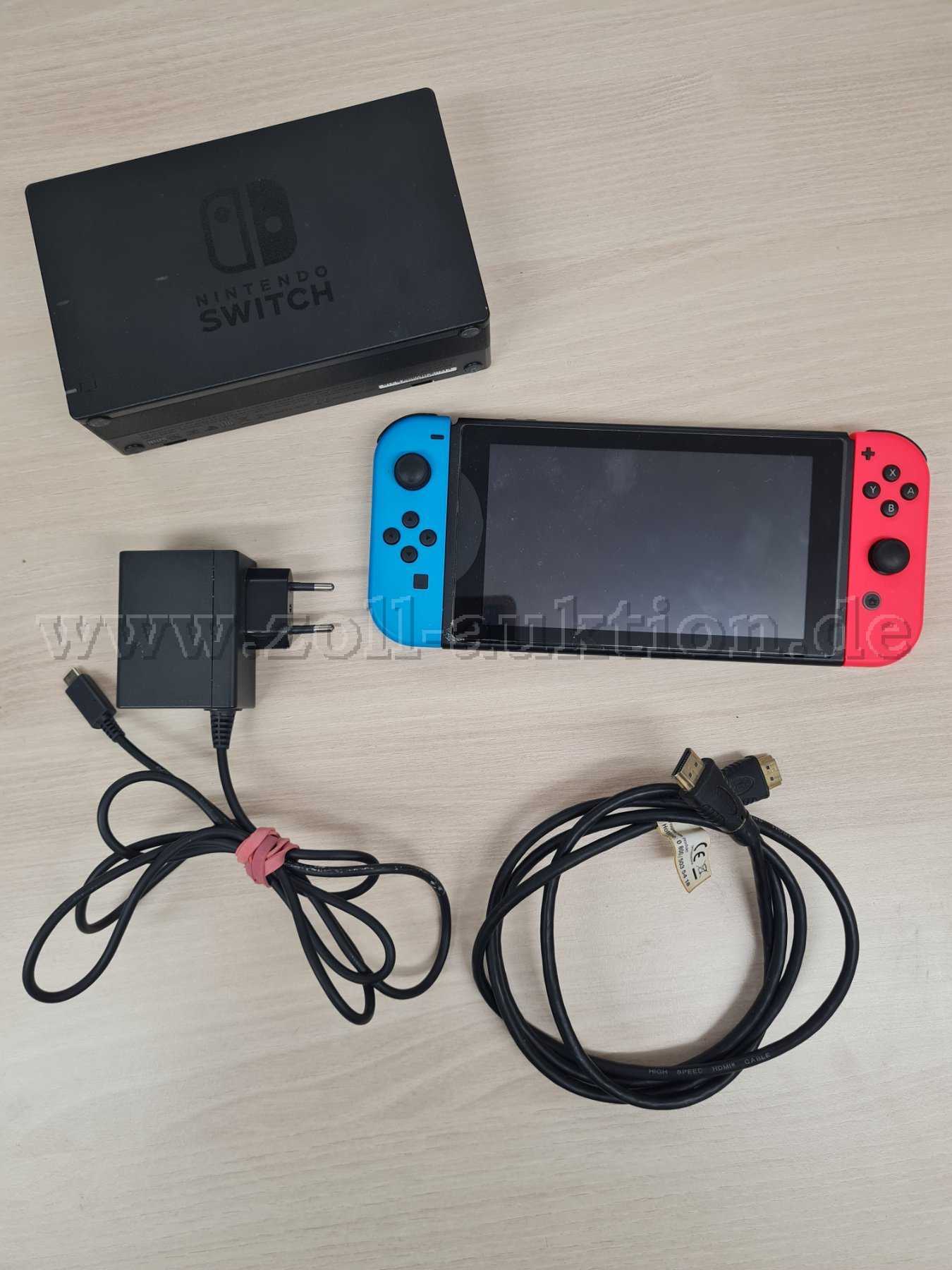 1 Nintendo Switch HAC-001(-01) mit Zubehör