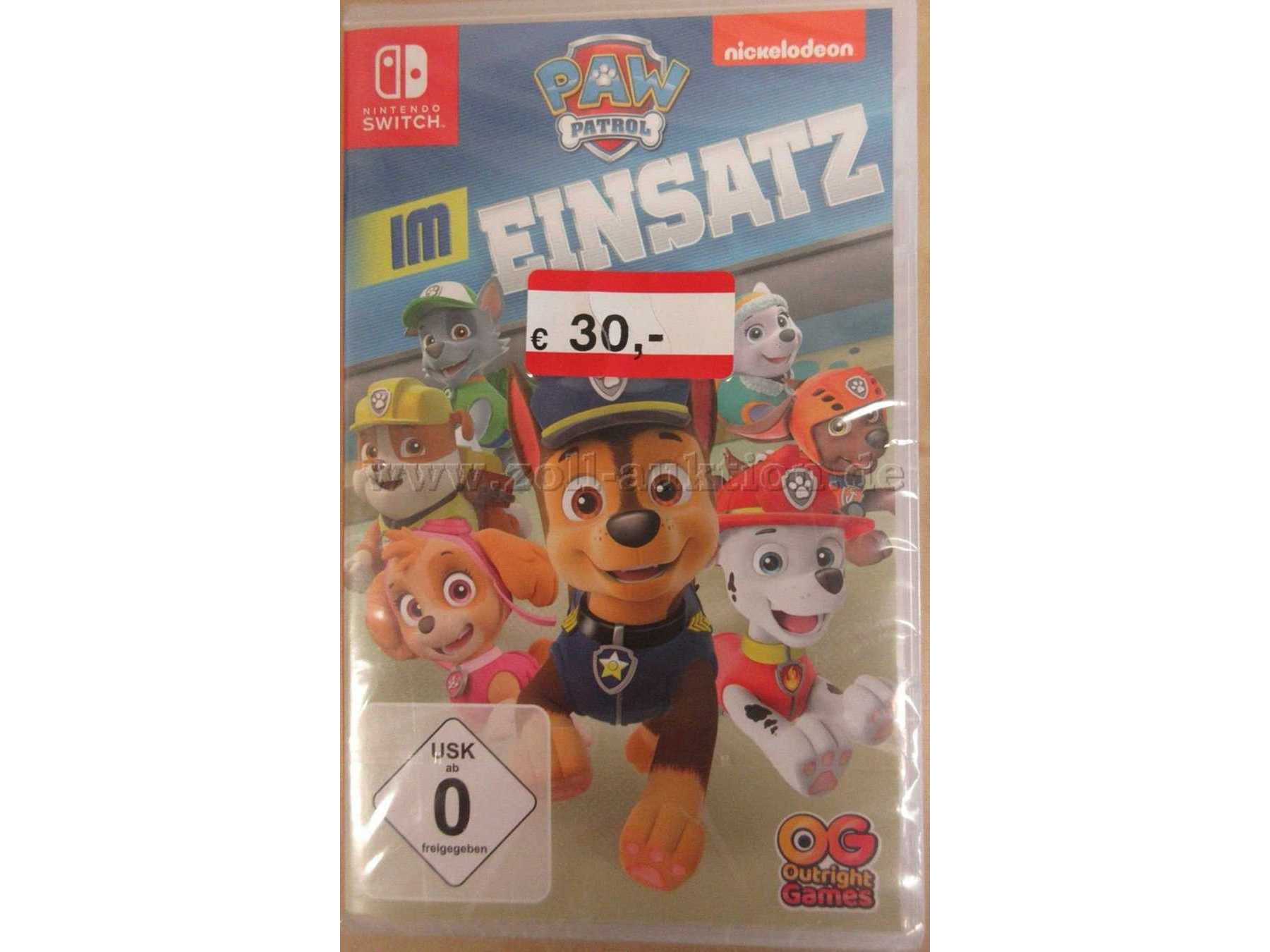 Videospiel PAW Patrol im Einsatz Vorderseite