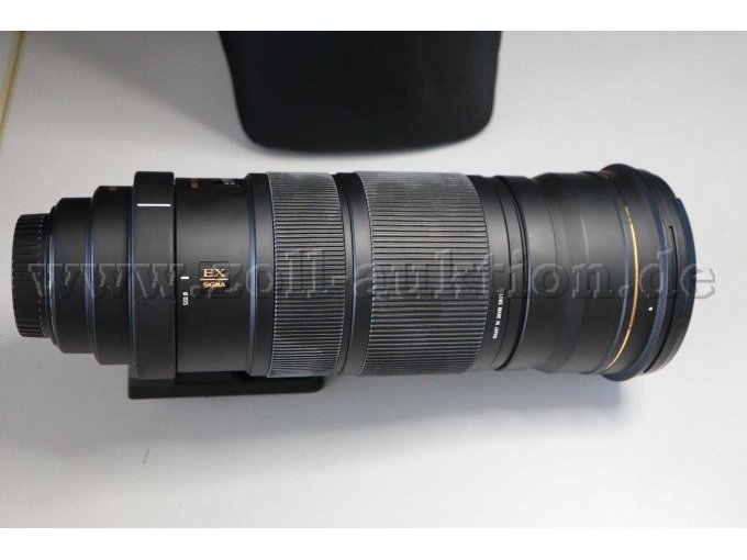 Sigma 120-300 mm 2.8 EX DG APO HSM IF  Seitenansicht