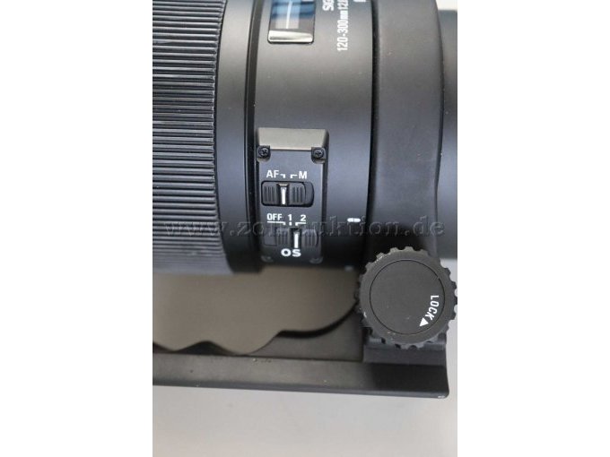 Sigma 120-300 mm 2.8 EX DG APO HSM IF  Detailansicht