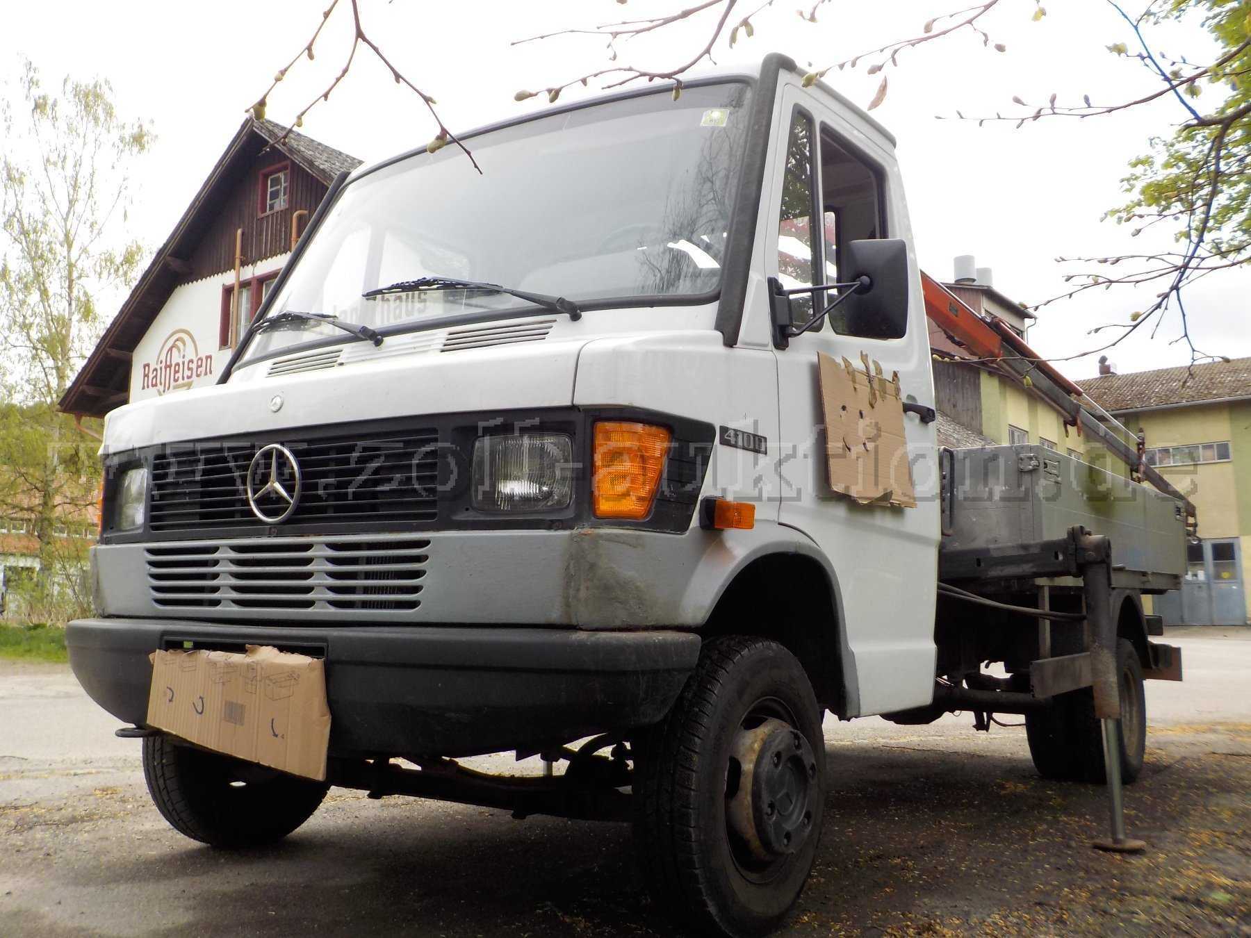 Front- und Seitenansicht LKW