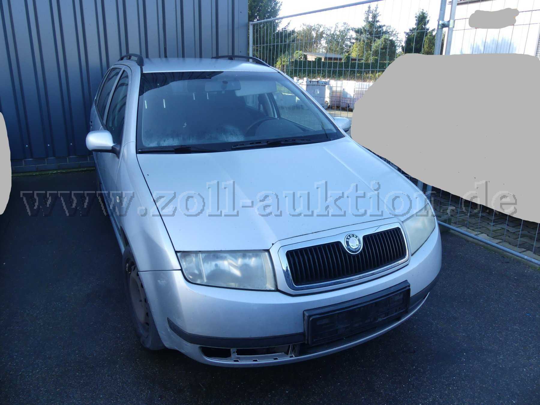 1 PKW Skoda Fabia Combi - defekt/nicht fahrbereit