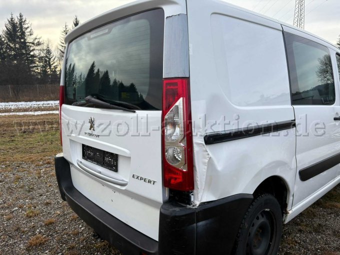 Peugeot von hinten rechts, nah