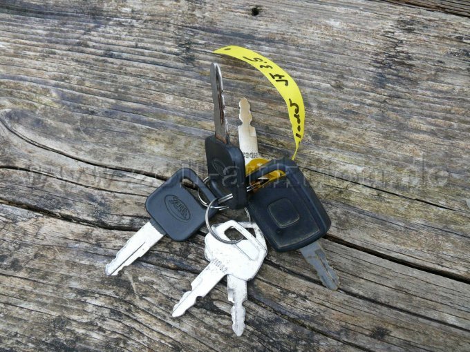Schlüssel für Radlader