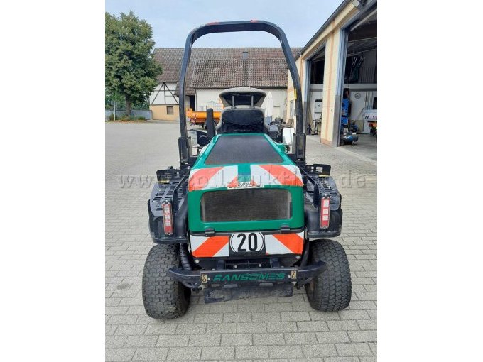 Ransomes Ansicht hinten