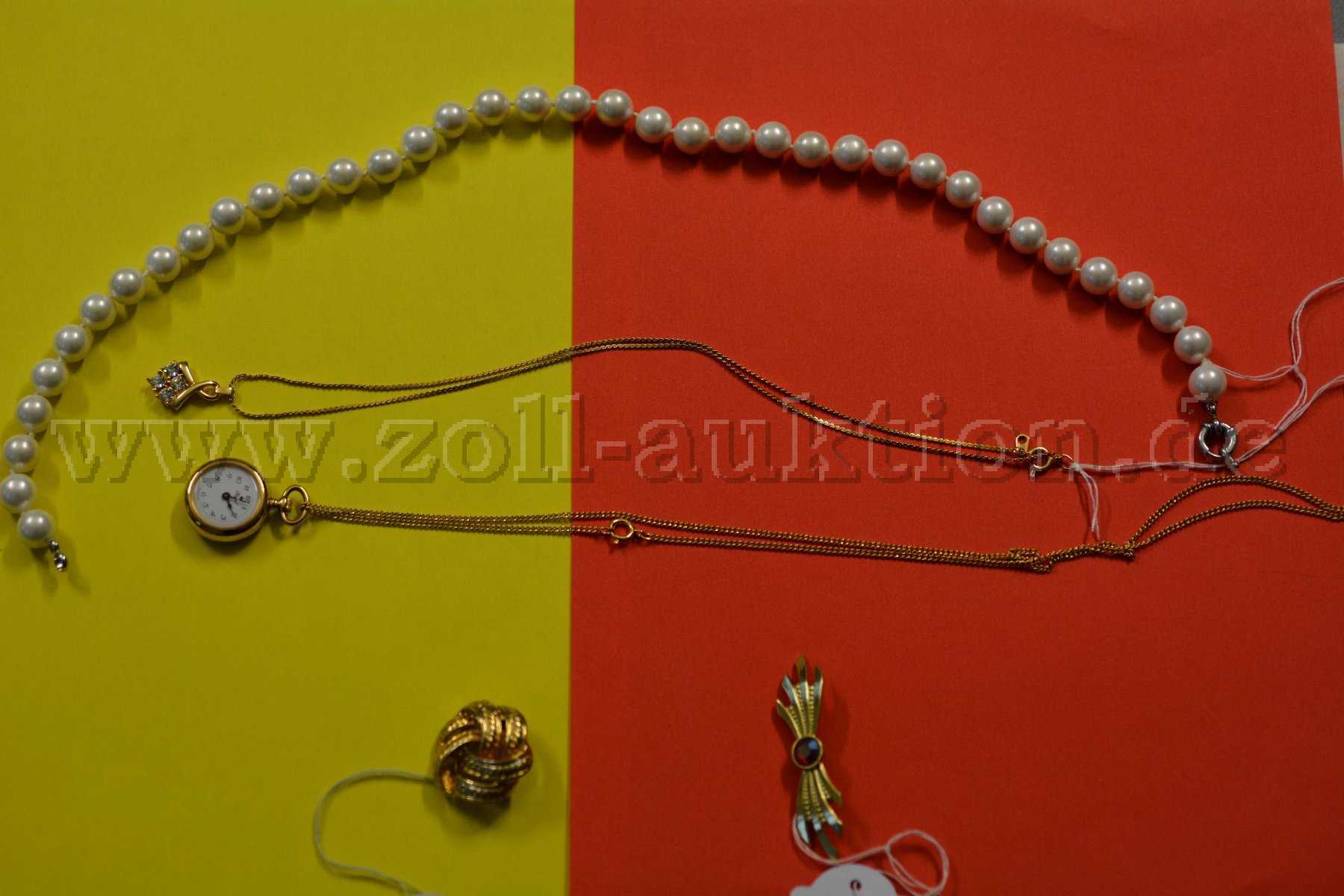 1 Schmuck-Set mit Modeschmuck, 5-teilig