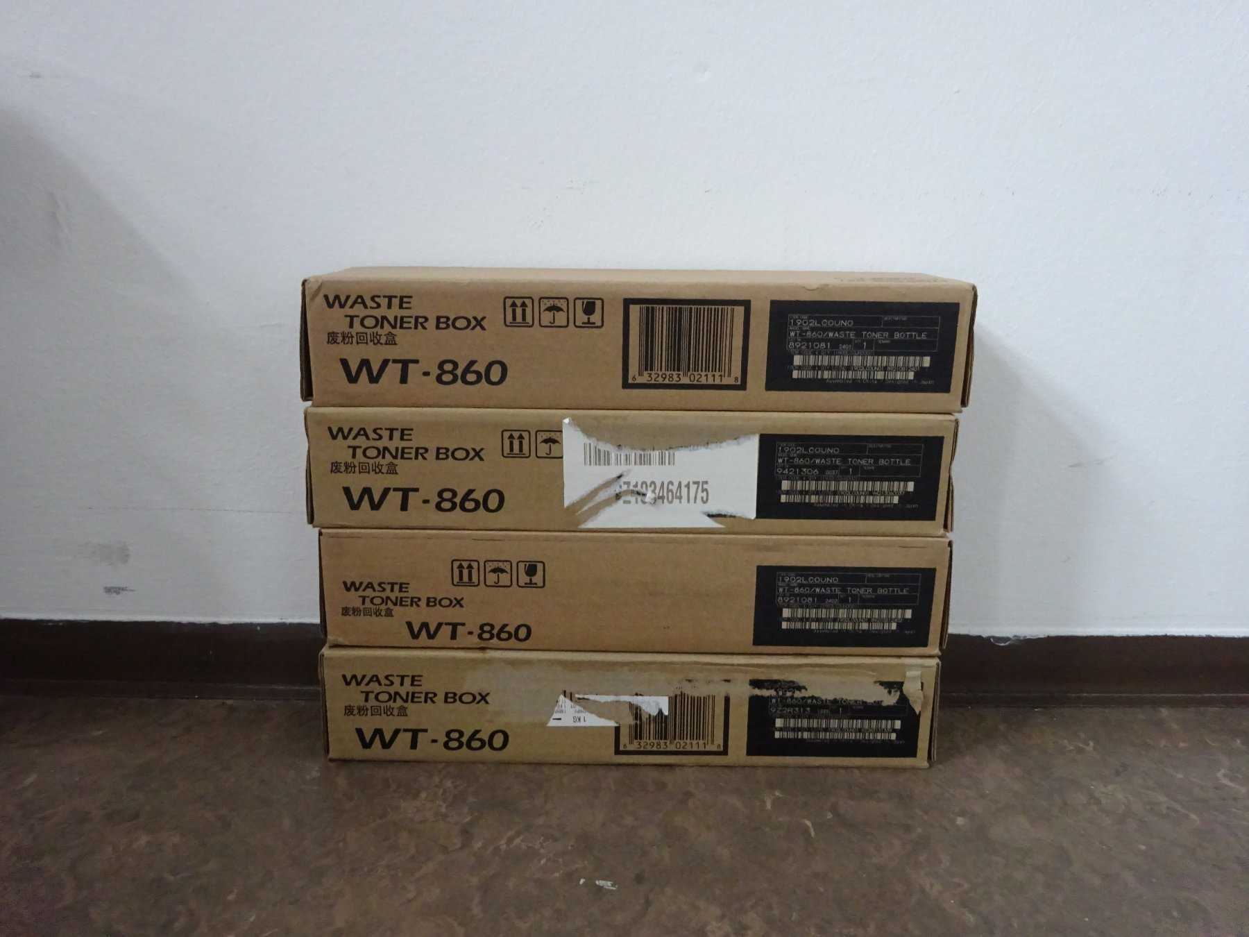 4x Waste Toner Box WT-860
