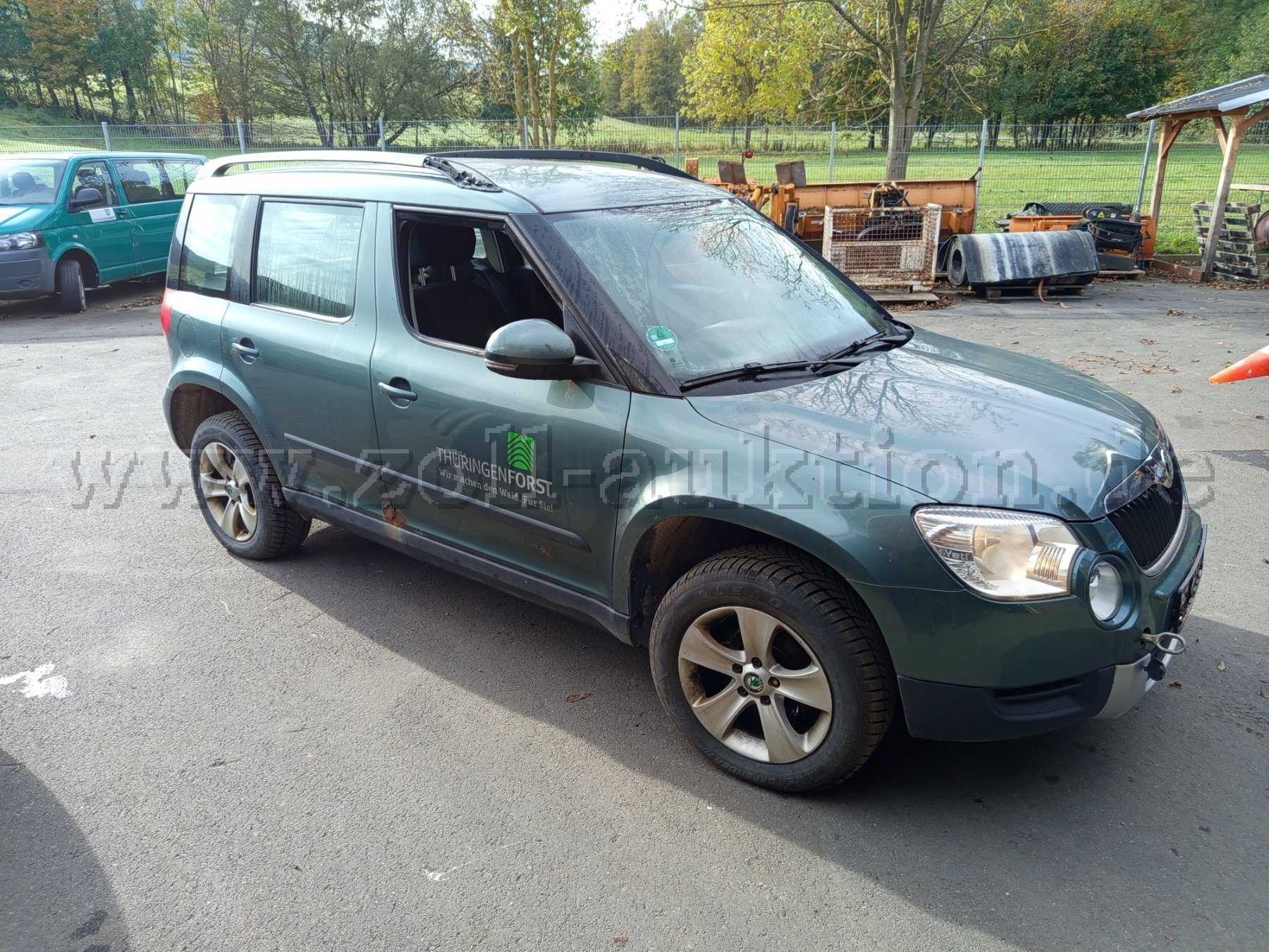 1 Skoda Yeti (Ersatzteilspender)