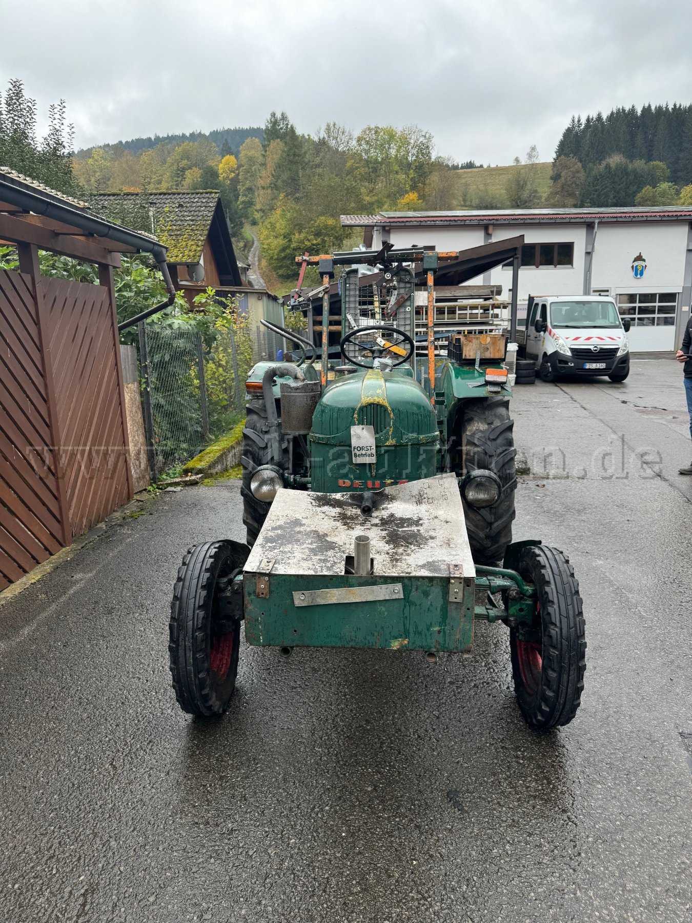 1 Traktor Deutz F2L 612/6 Bastelfahrzeug