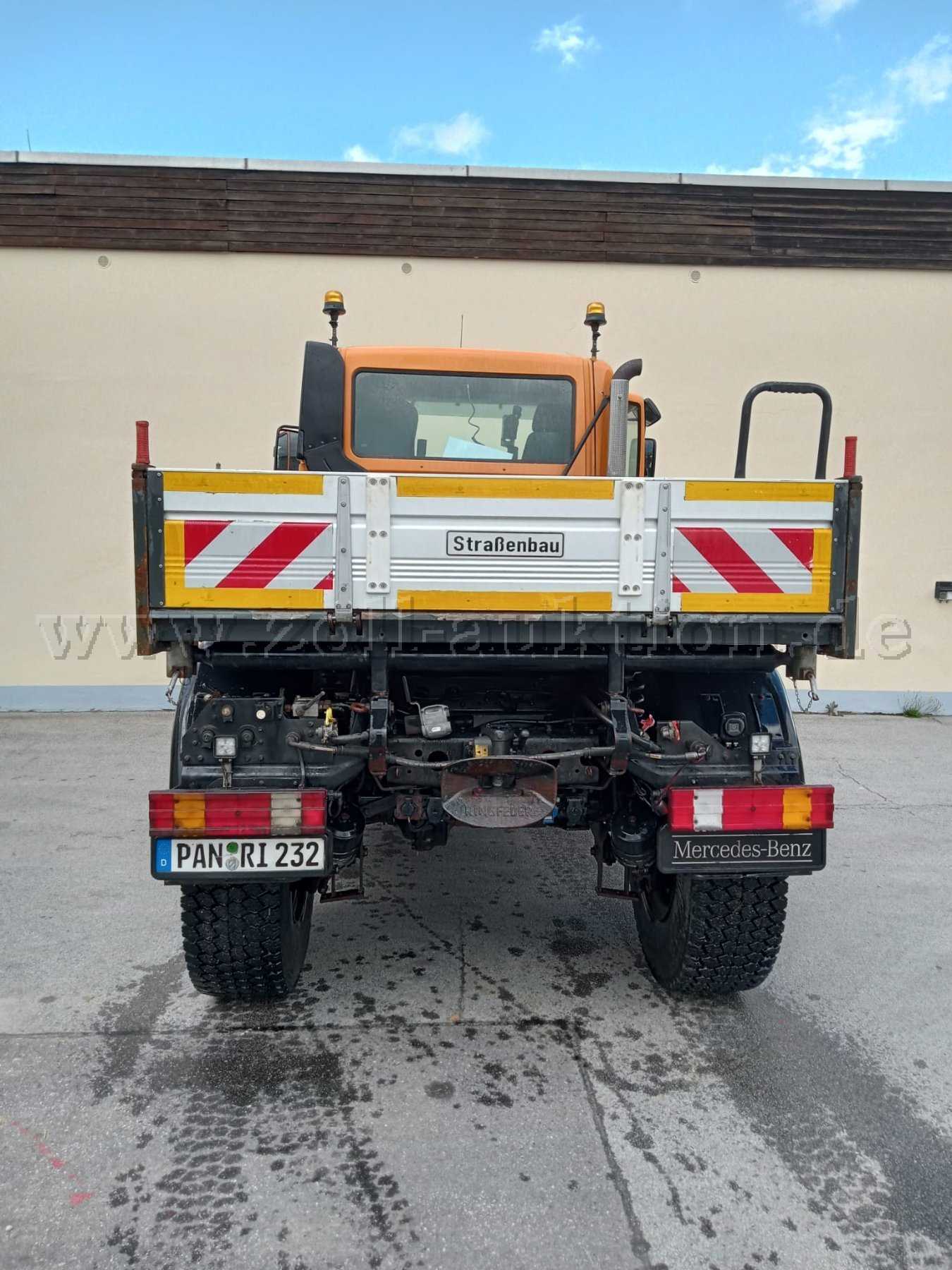 Unimog U Mercedes Benz Mit Mulag M Hausr Stung