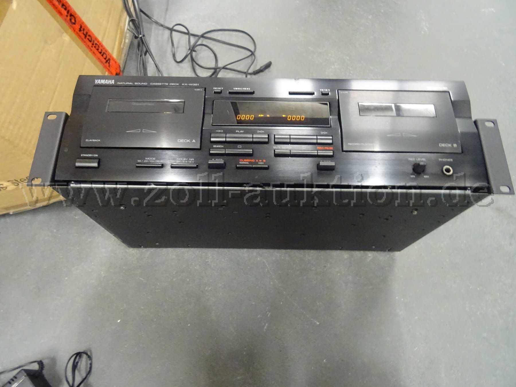 Yamaha Kassettenrecorder Draufsicht