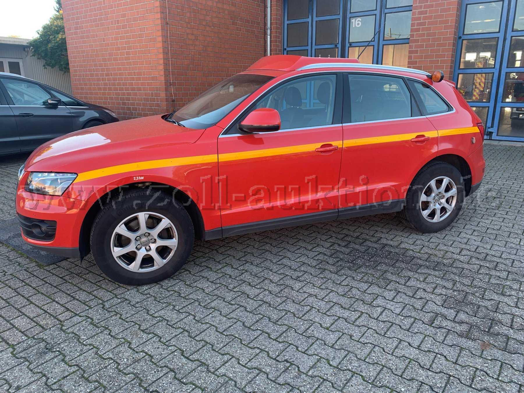 1 ehemaliger Kommandowagen Audi Q5;  (defekt; Motorschaden)