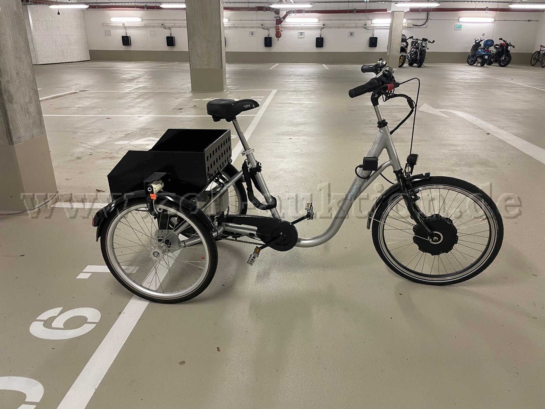 1 elektrisches Trike (Dreirad)