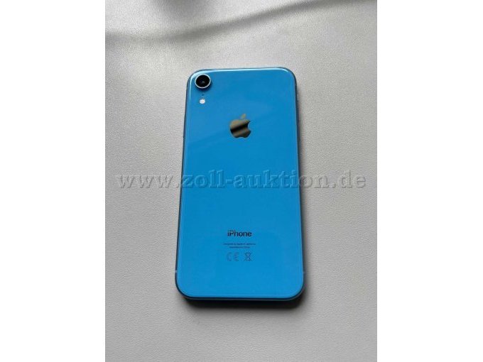 iPhone XR Hellblau Rück