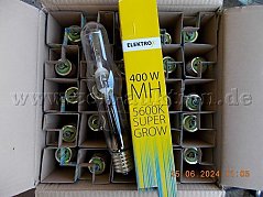 25x Elektrox 400W MH 5600K super grow