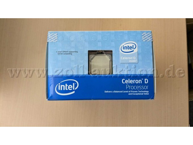 Intel Celeron D Oberseite