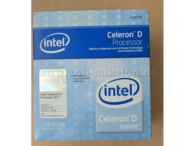 Intel Celeron D Vorderseite