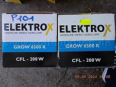 Elektrox 6500K CFL-200W