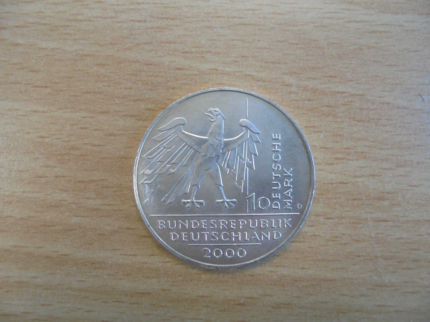 1 Münze 10 Deutsche Mark