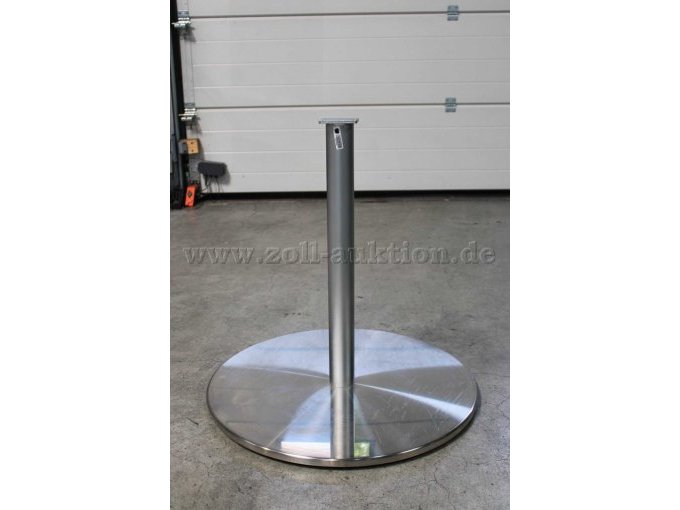 Festes Gestell mit Tellerfuß 64 cm Durchmesser Silber